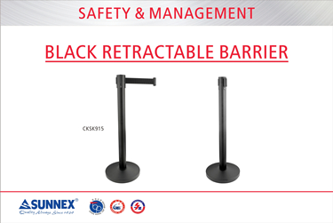 Kunden in der Schlange halten----SUNNEX Retractable Barrier