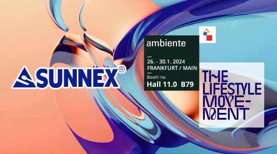 Willkommen bei AMBIENTE 2024, FRANKFURT SUNNEX STAND