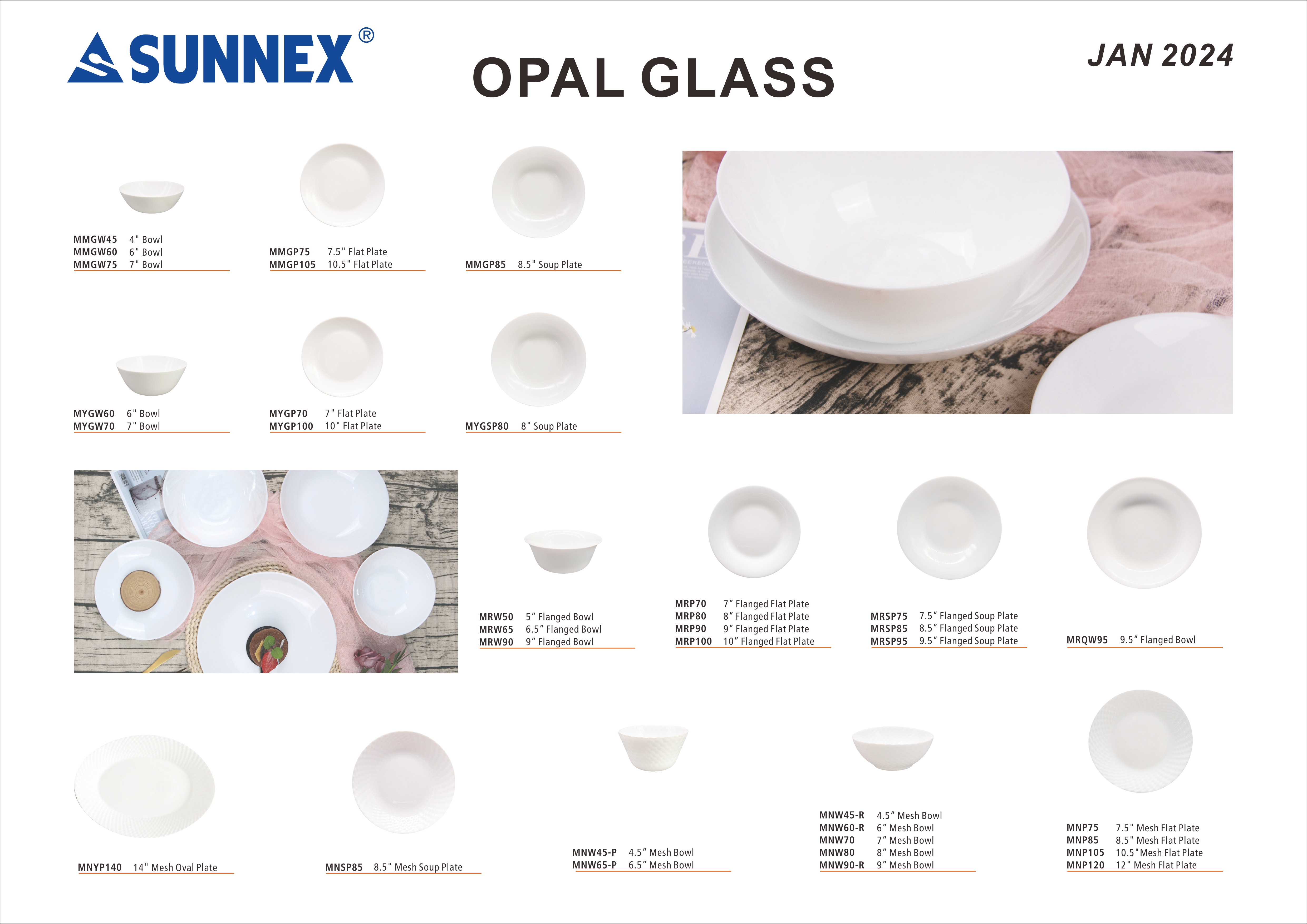 SUNNEX NEUES OPALGLAS