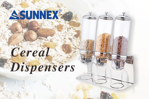 SUNNEX Dreifach-Müslispender