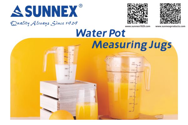 SUNNEX PC-Wassertopf und Messbecher