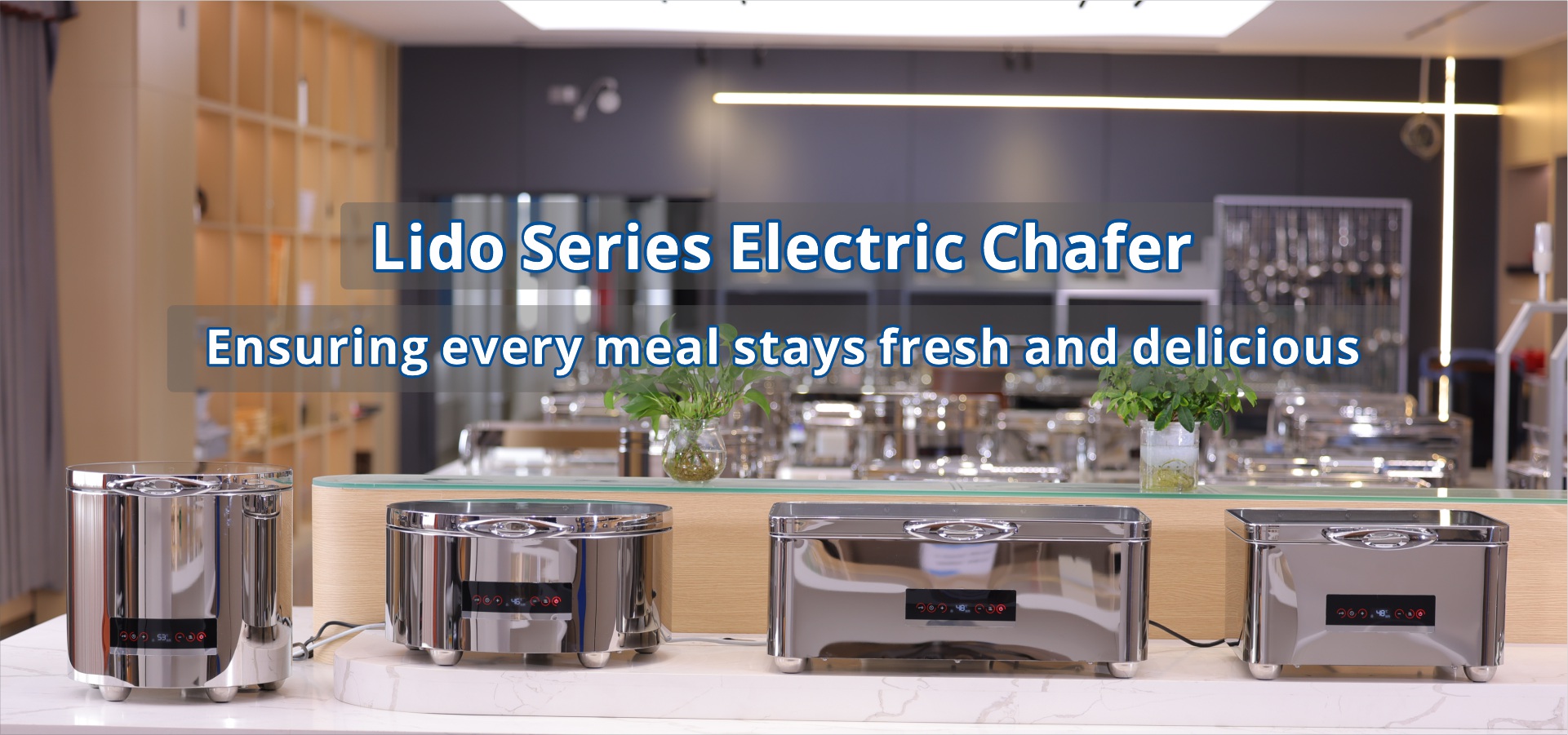 Sunnex New Chafing Dish - Lido -Serie