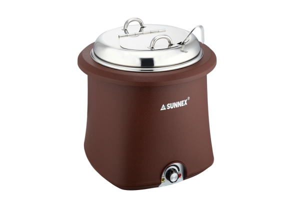 Zweifarbiger elektrischer Suppenwärmer SUNNEX GALENA 10L