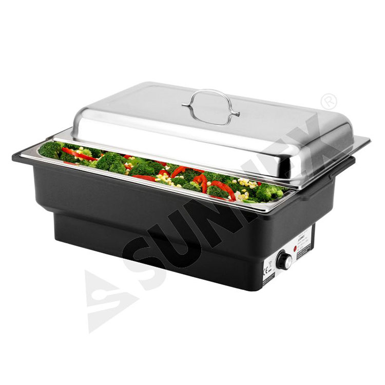 Ecocater -Serie Black Electric Chafer